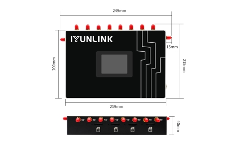 YLX-X4  4G四卡多链路聚合路由器