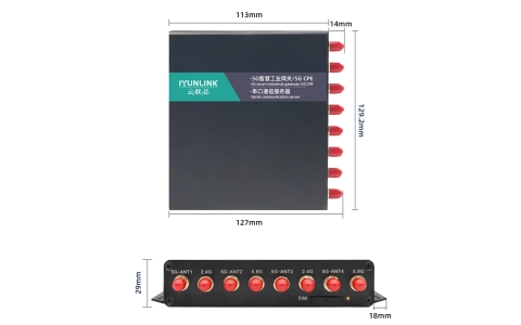 YLX-M21AX 5G Outdoor Industrial Gateway Router